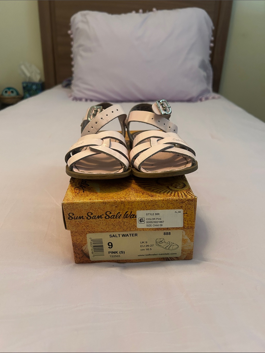 Salt Water Sandals By Hoy Pink Strappy Kids Sandals